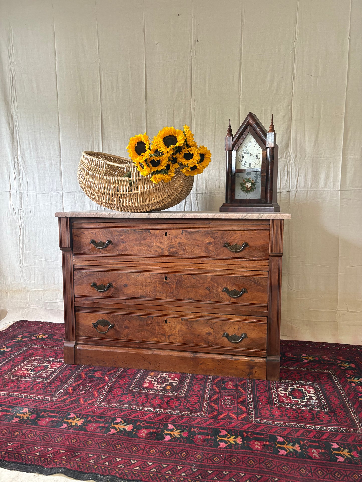 Marble Top Dresser