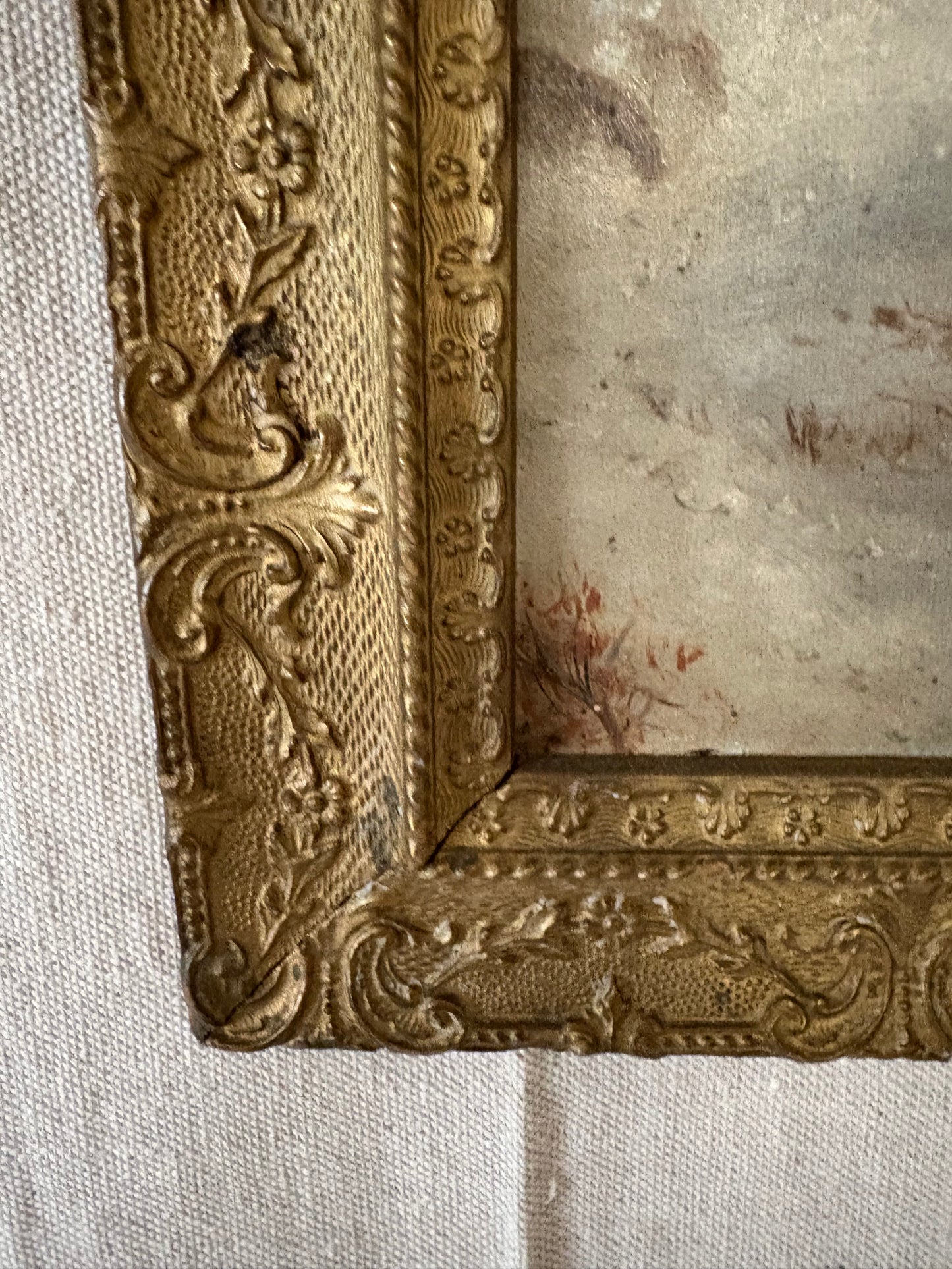 Antique Landscape Painting