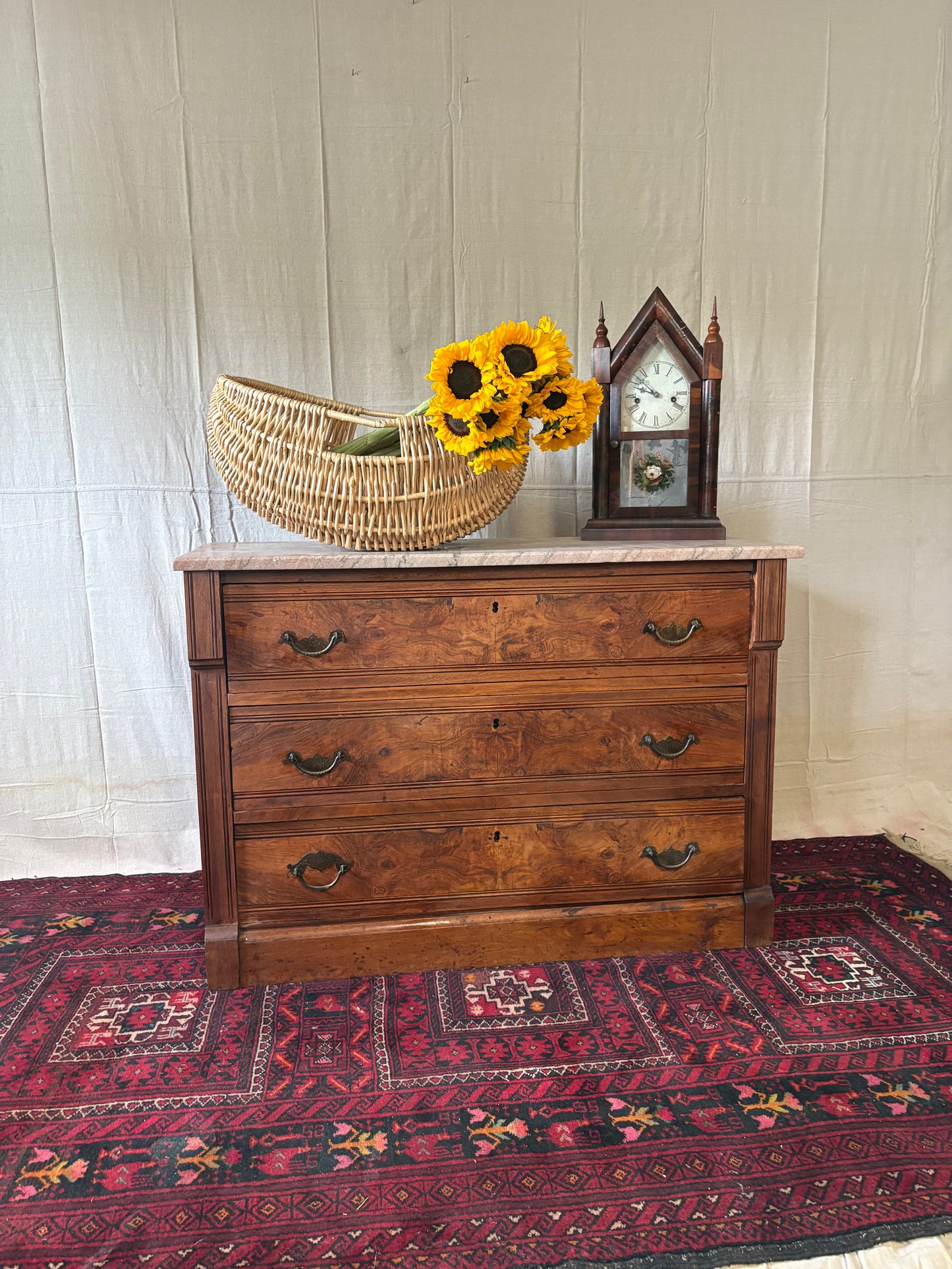Marble Top Dresser