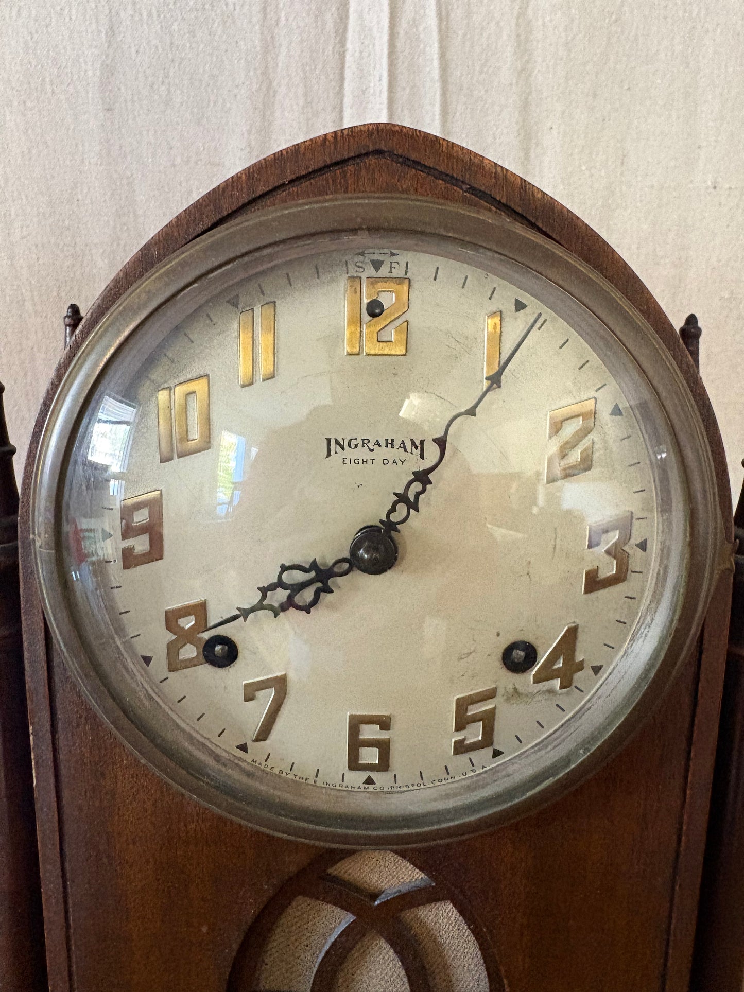 Ingraham 8-Day Mantle Clock