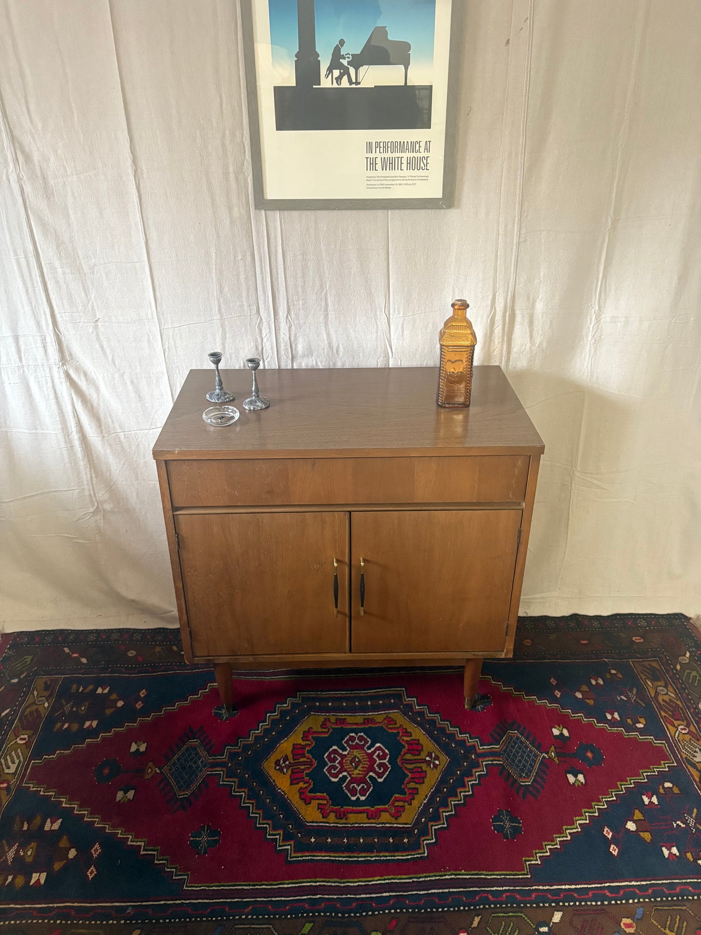 Midcentury Bar Cabinet