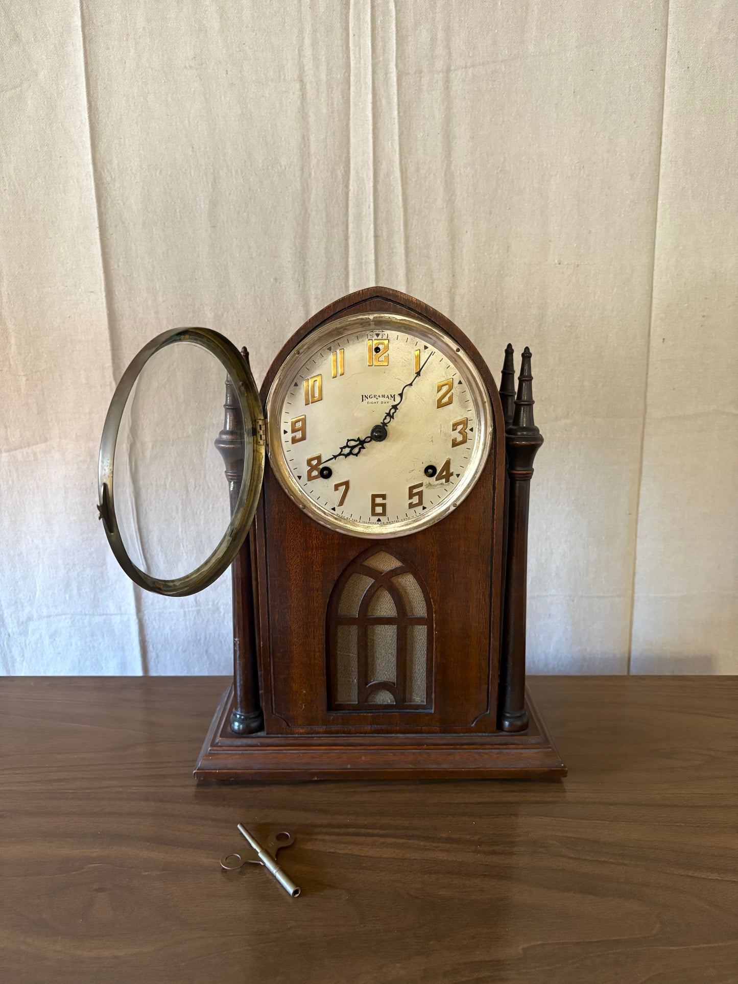 Ingraham 8-Day Mantle Clock