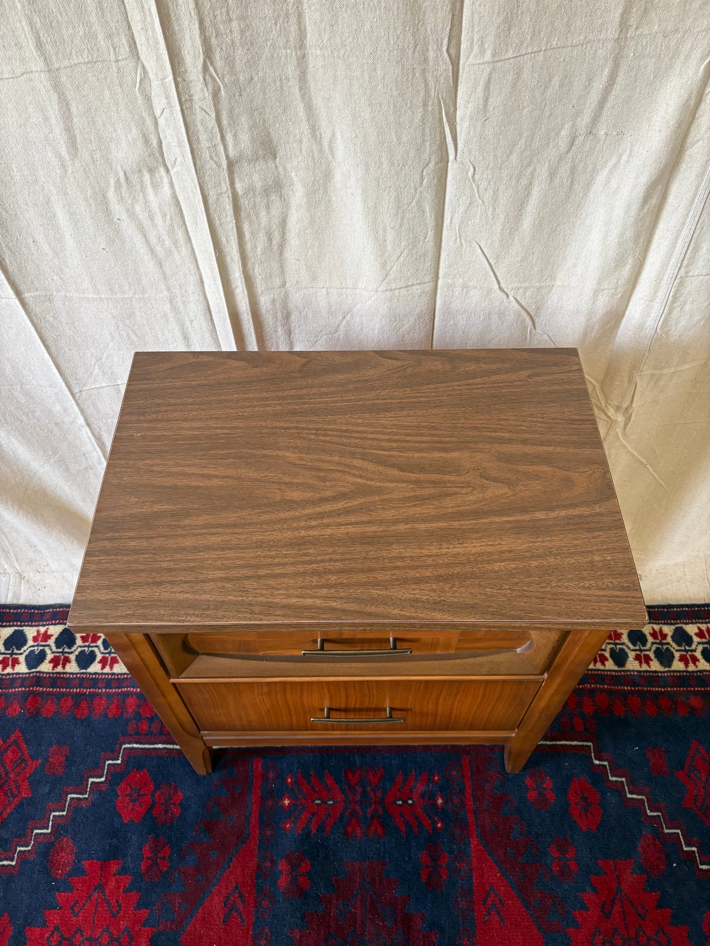 Midcentury Walnut Nightstand