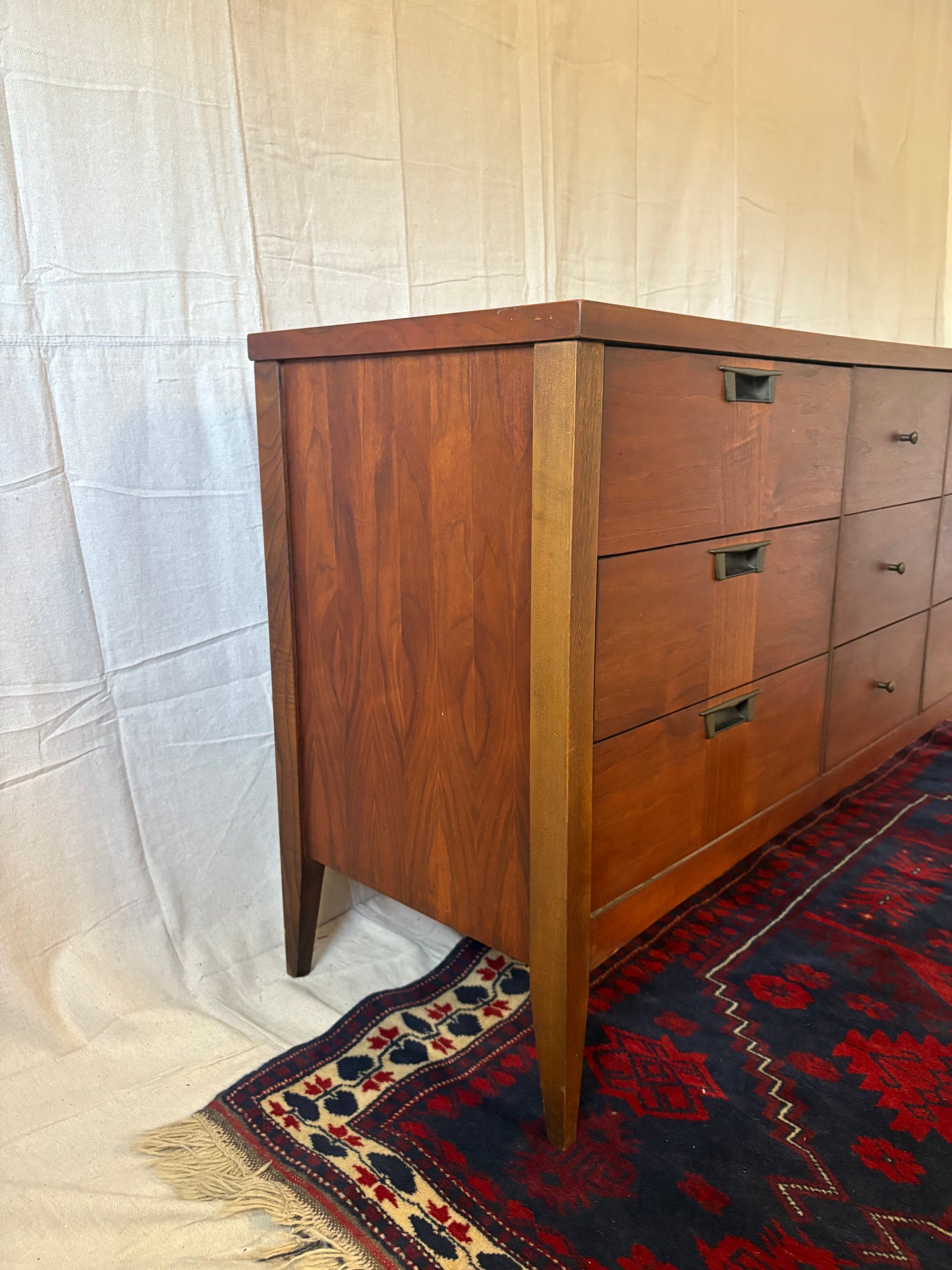 MCM Nine-Drawer Low Chest