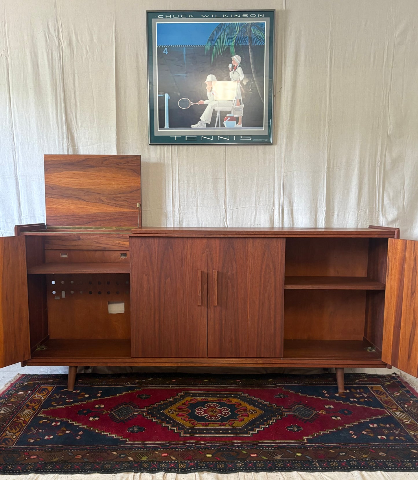 Danish Teak Credenza