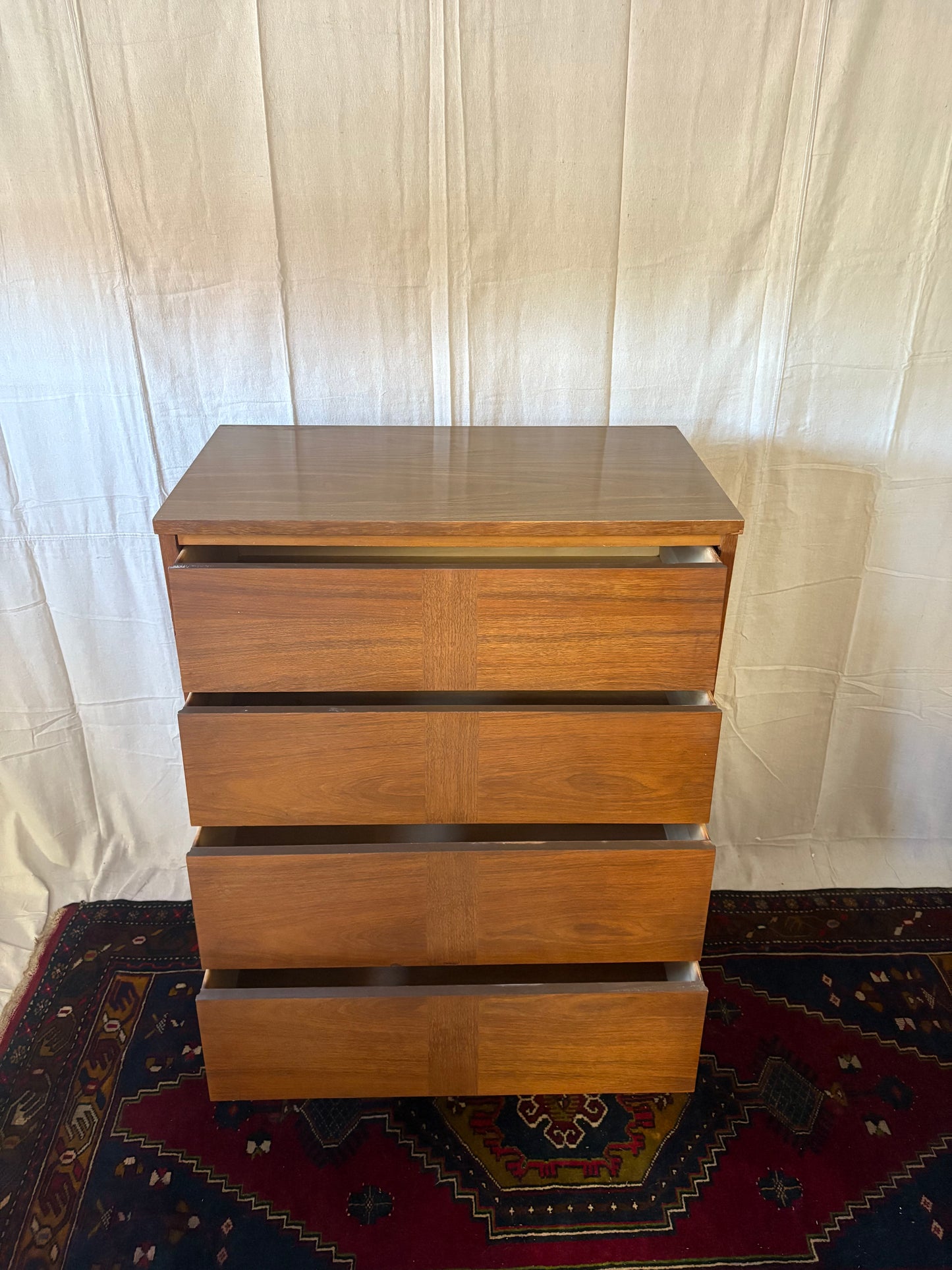 Louver-Front Tall Chest