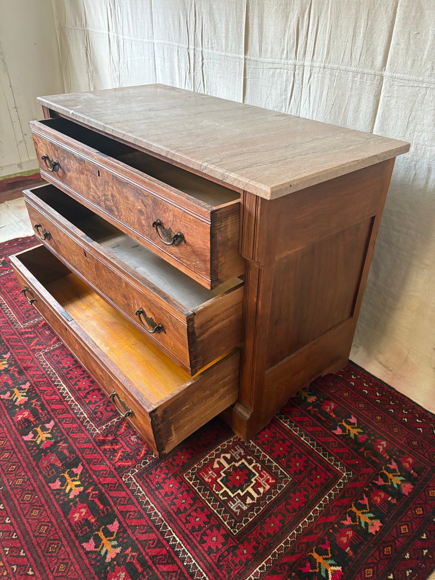 Marble Top Dresser