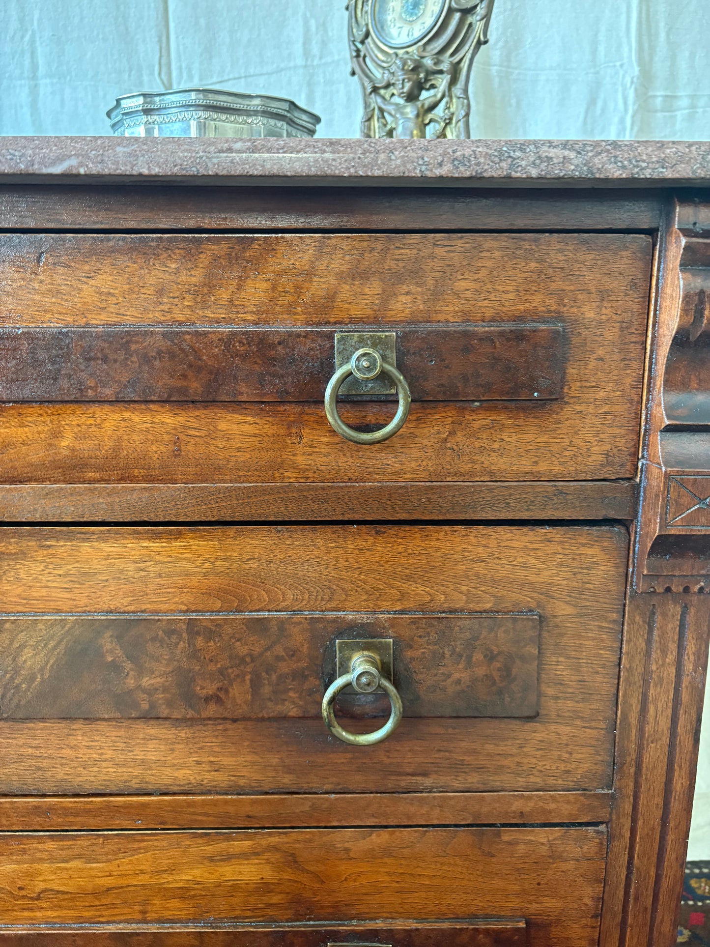 Eastlake Marble Top Dresser