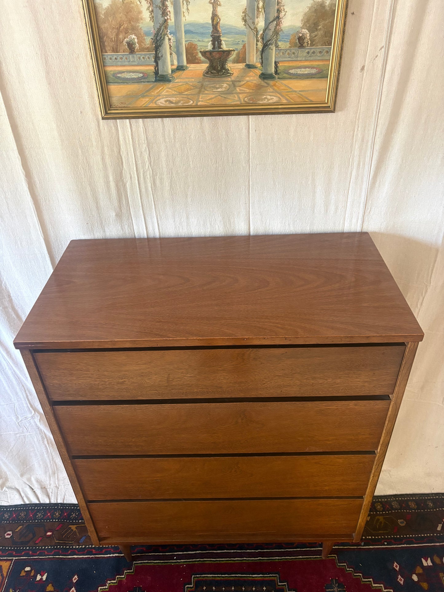 Bassett MCM Tall Chest