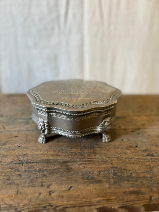 British Royal Arms Jewelry Box