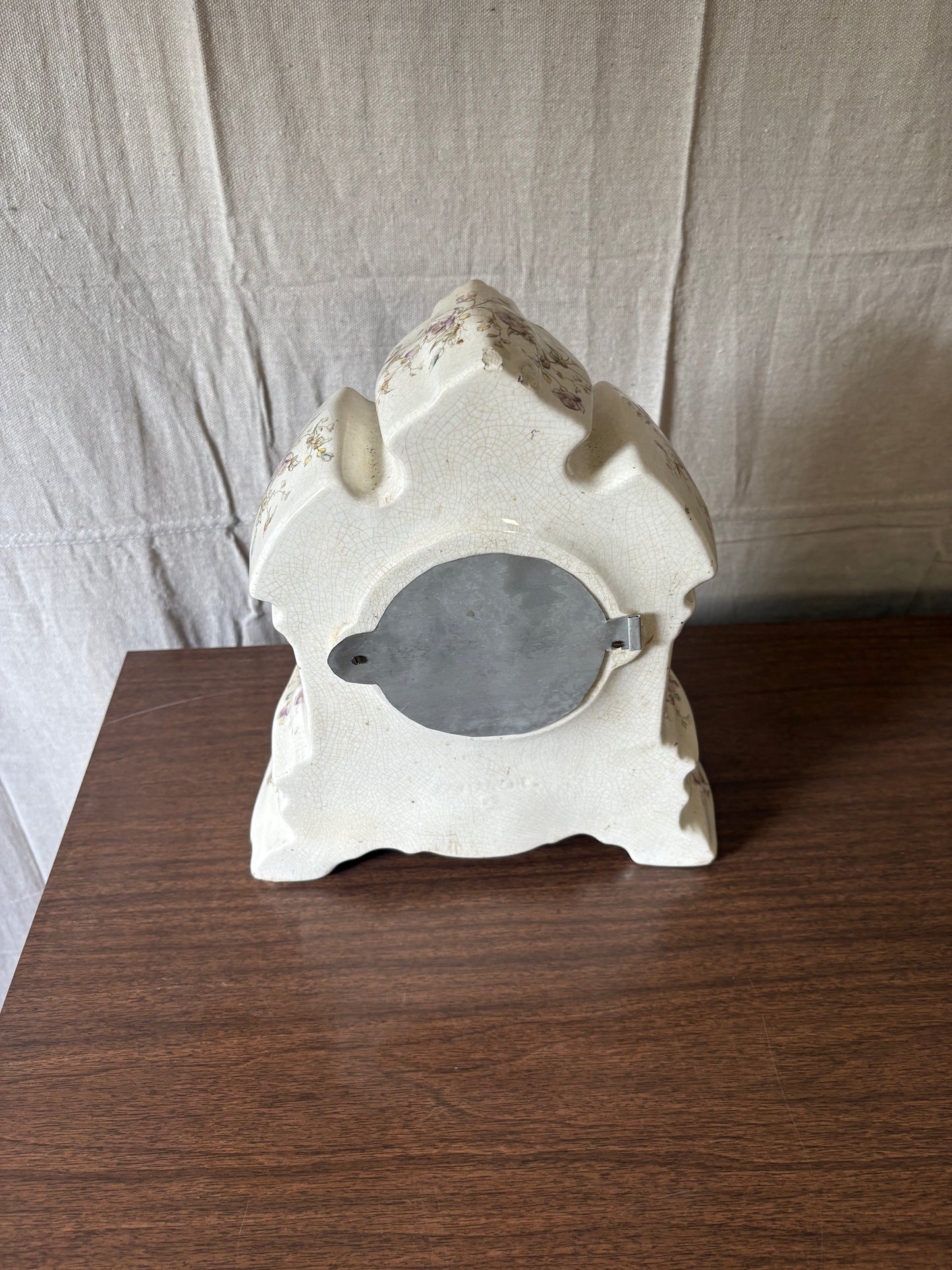 Ansonia Porcelain Mantle Clock