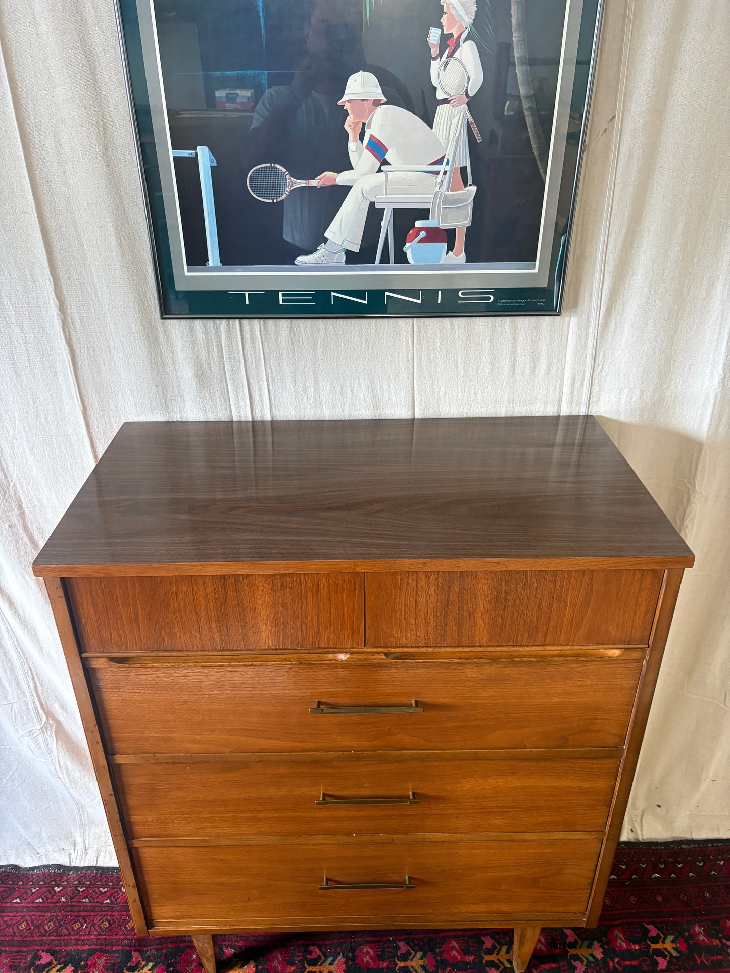 Midcentury Tall Chest