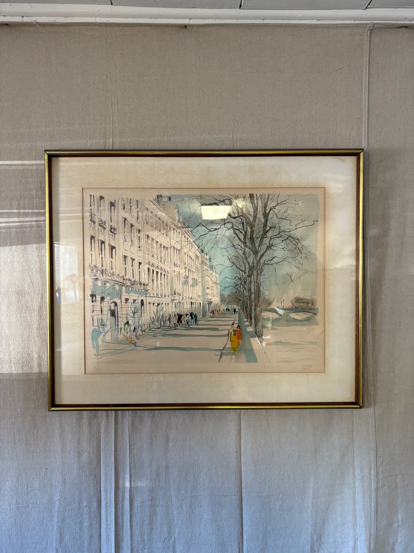 “Quai d’Orléans” Signed Print