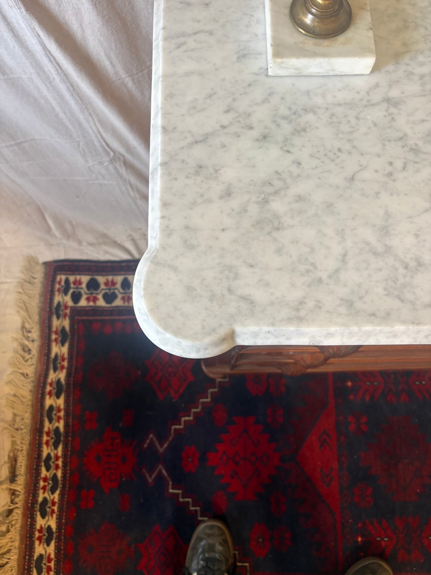 Antique Marble Top Chest of Drawers