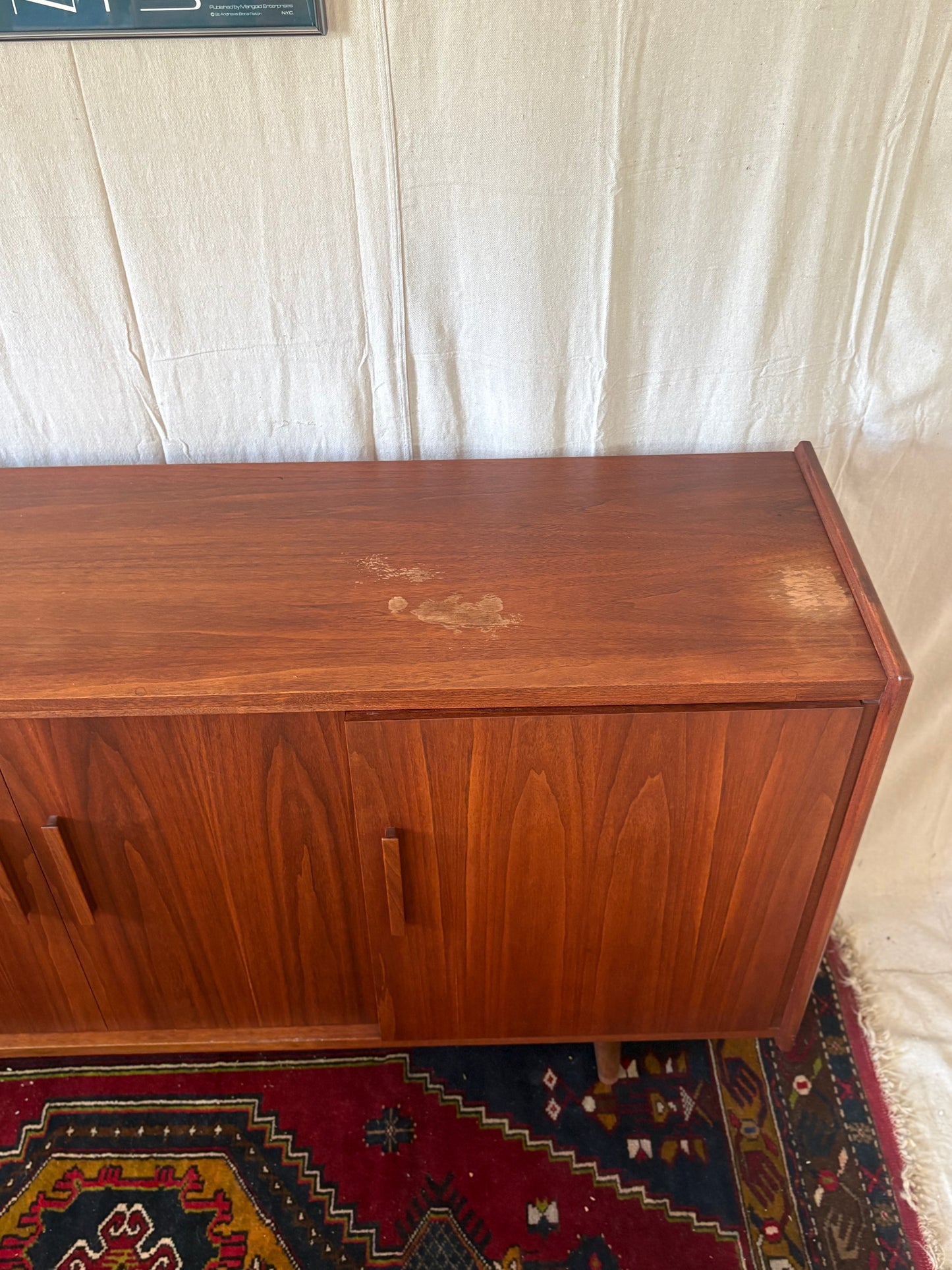 Danish Teak Credenza