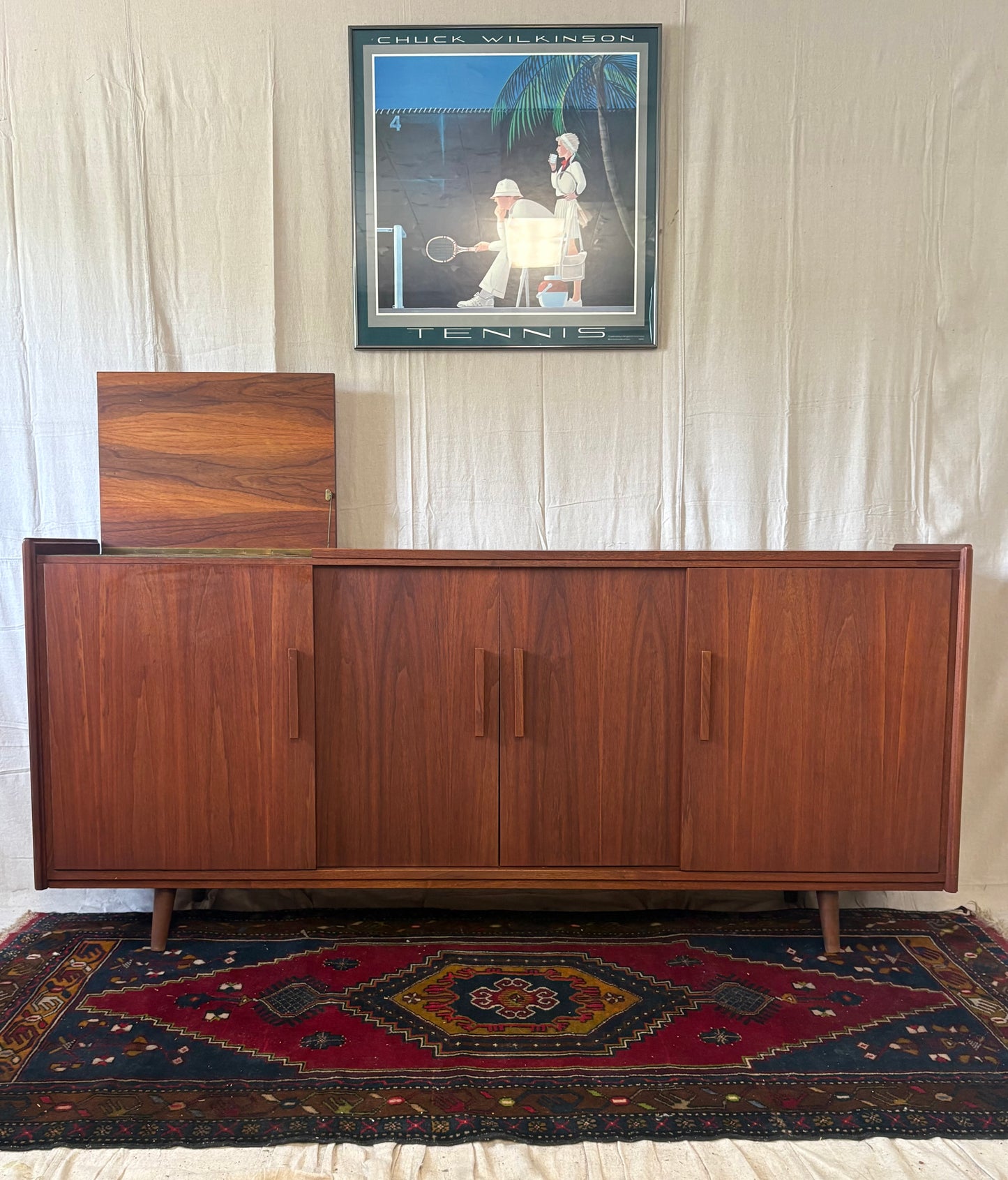 Danish Teak Credenza
