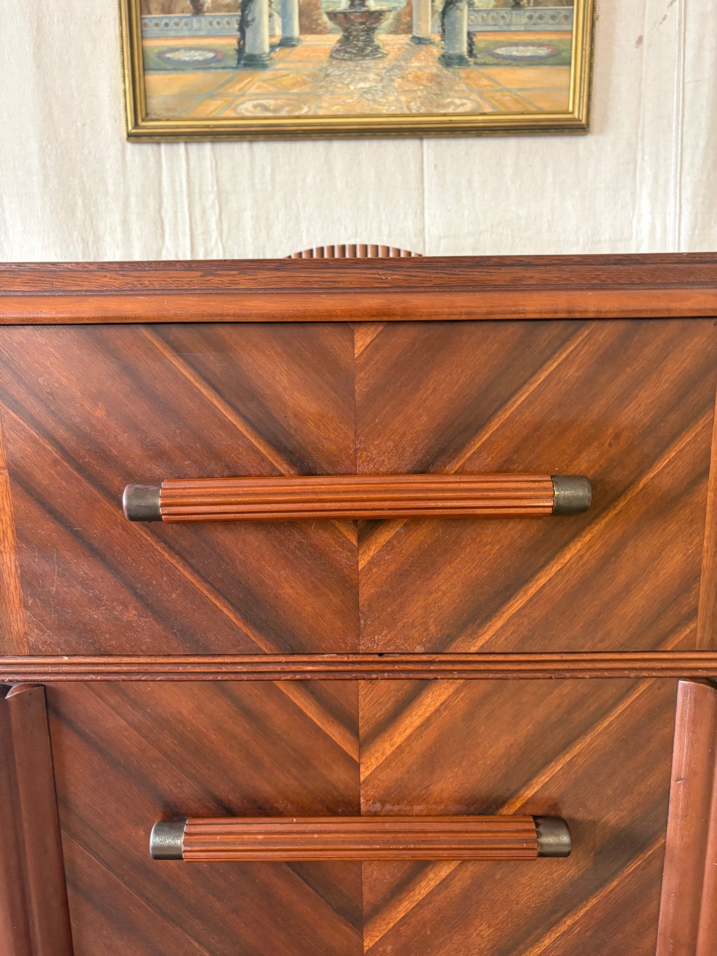 Art Deco Tall Dresser