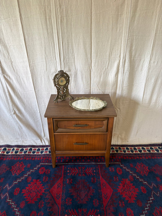 Midcentury Walnut Nightstand