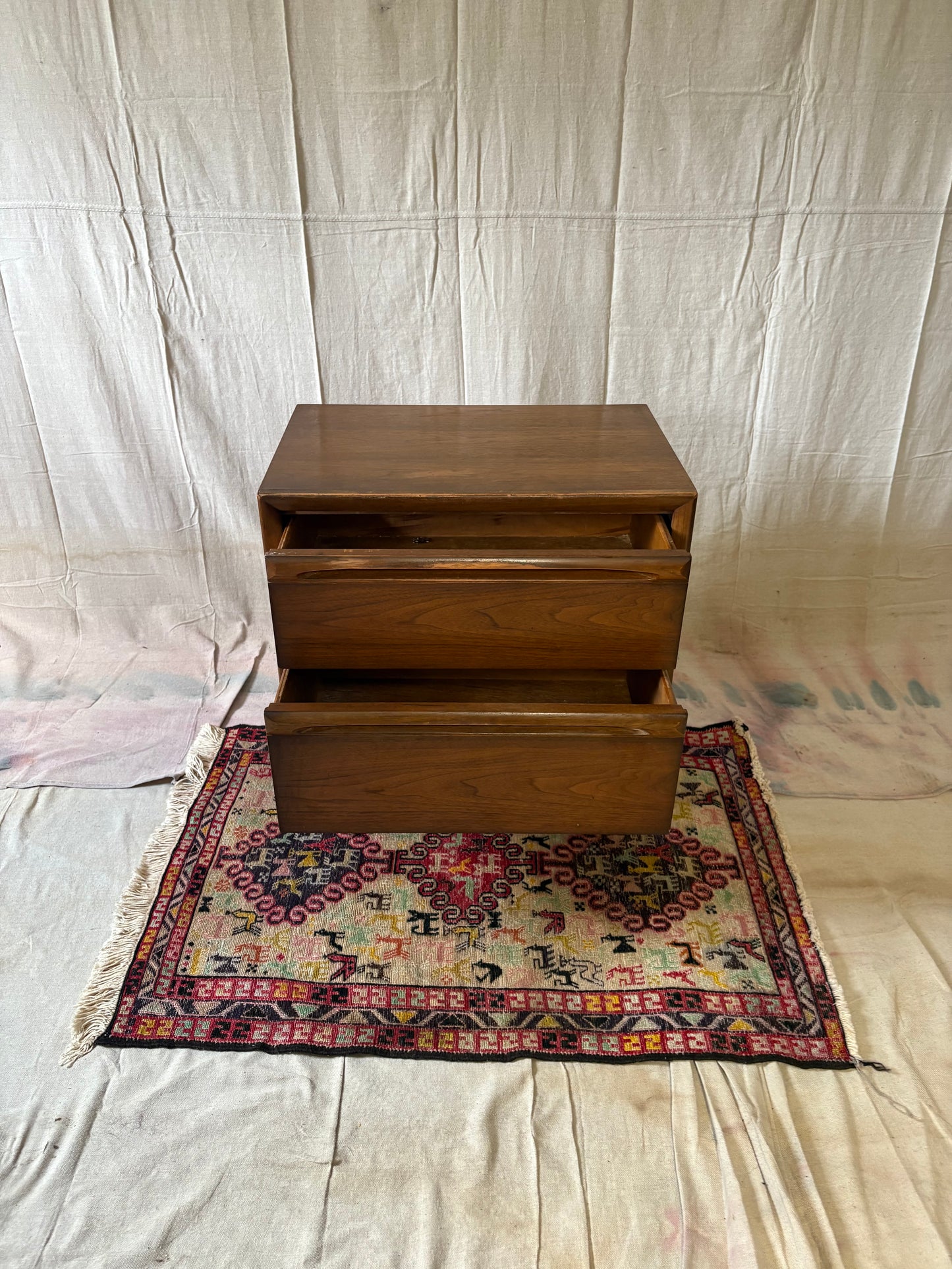 MCM Walnut Nightstand