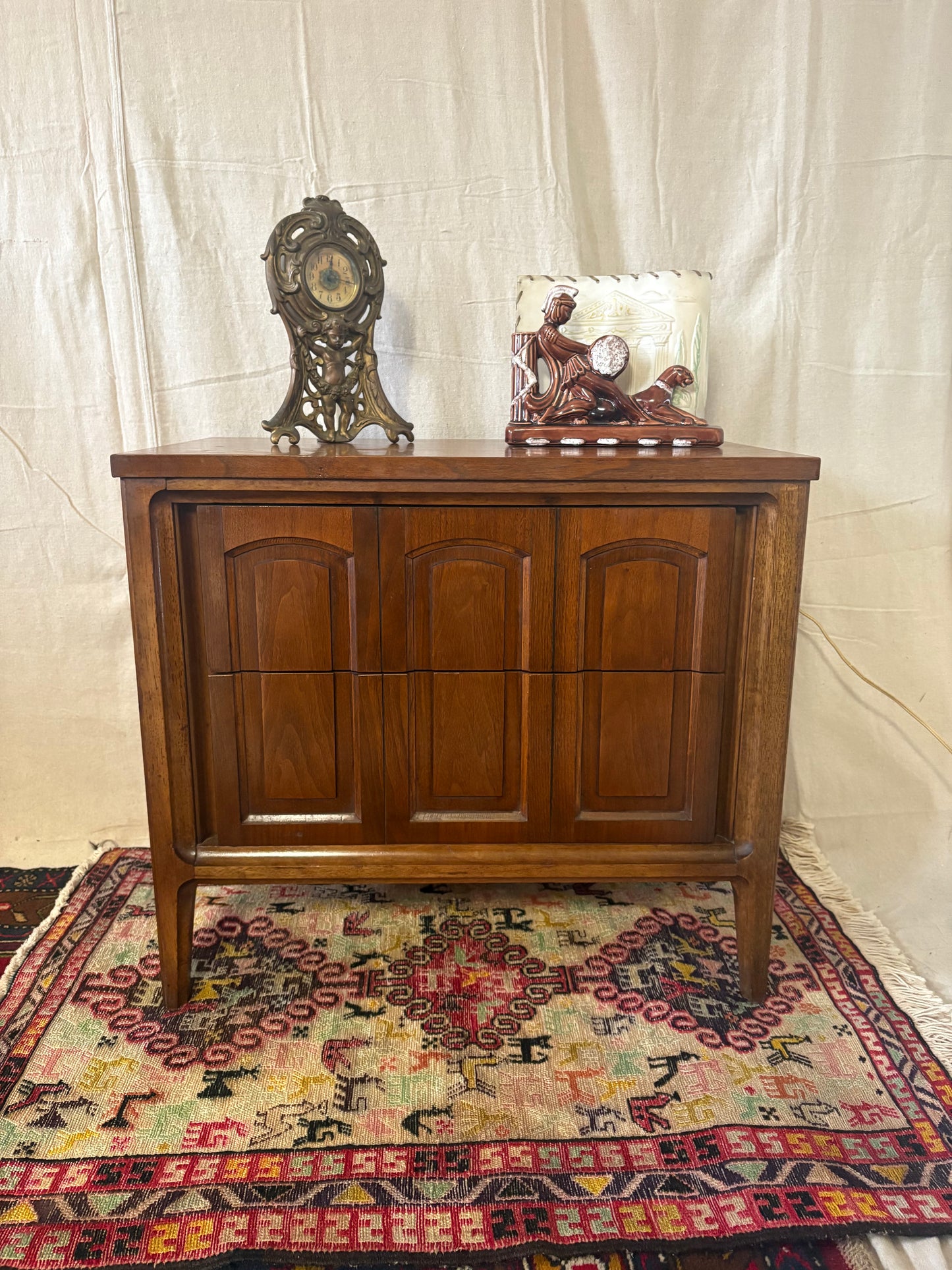 Midcentury Walnut Nightstand