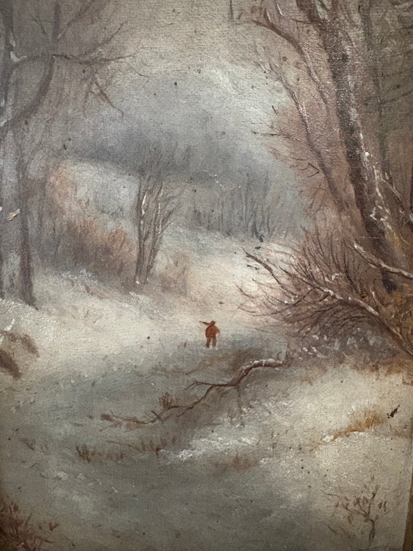 Antique Landscape Painting